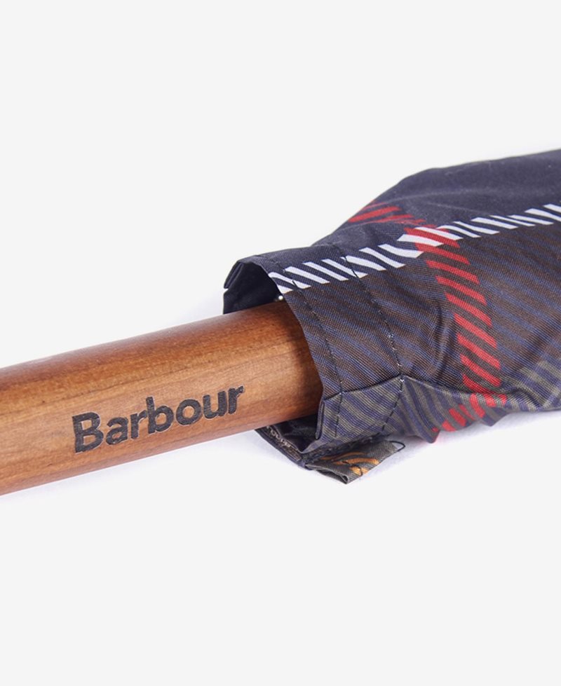 Barbour Tartan Walker Umbrella Classic | KDW364291