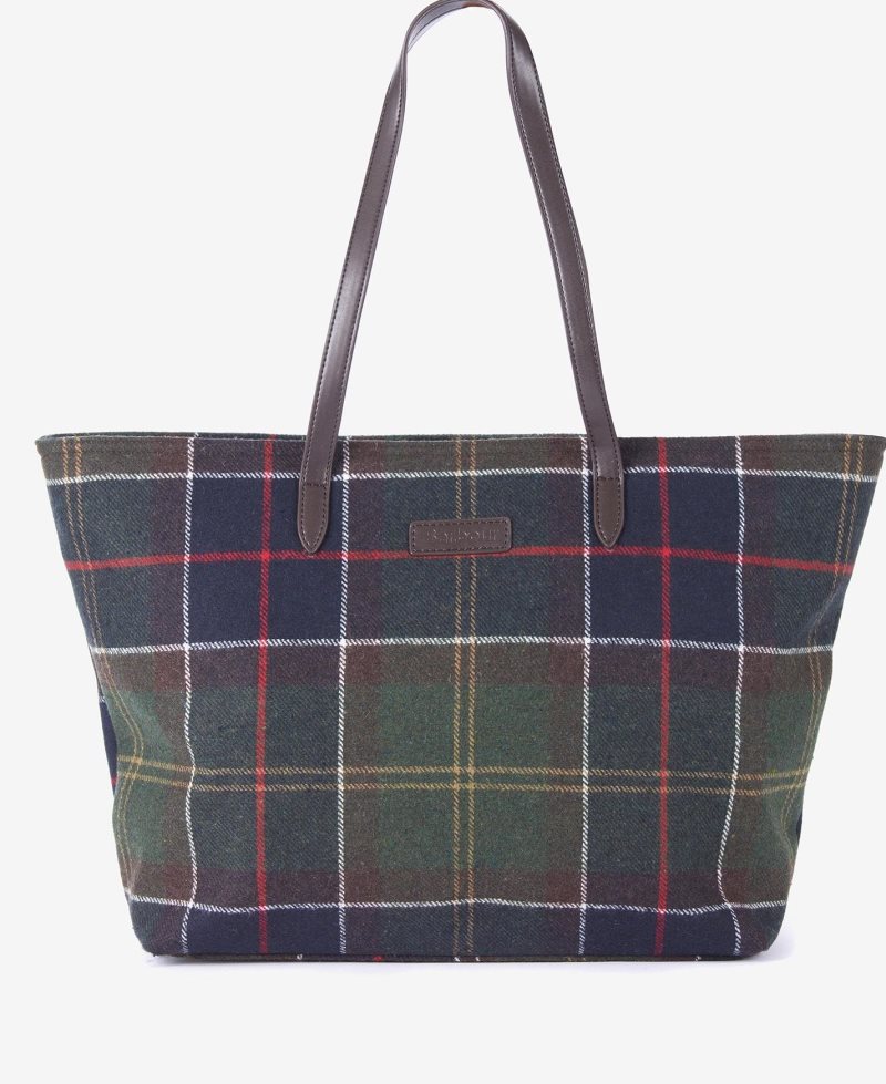 Barbour Tasche Witford Tartan Tote Classic Tartan | XBS571908