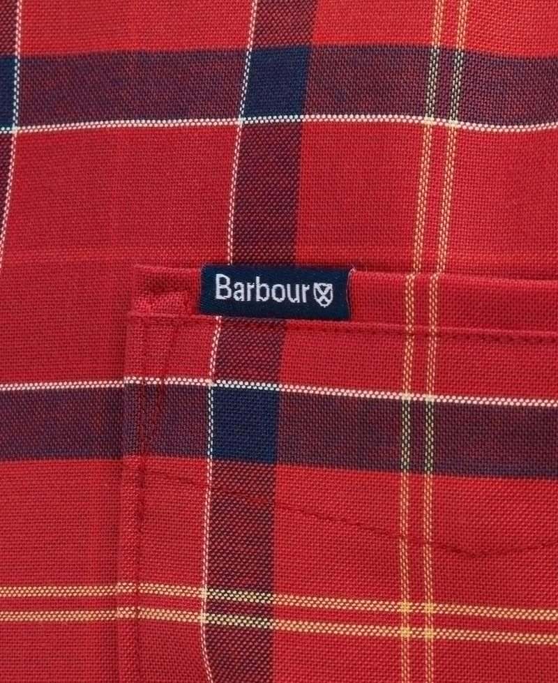 Barbour Tig Shirt Cardinal Tartan | ASD174035