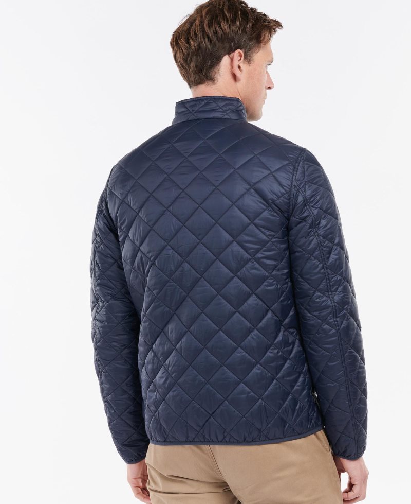 Barbour Tobble Quilted Jacket Navy Ivy | GAF709631