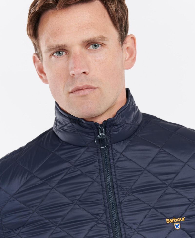 Barbour Tobble Quilted Jacket Navy Ivy | GAF709631