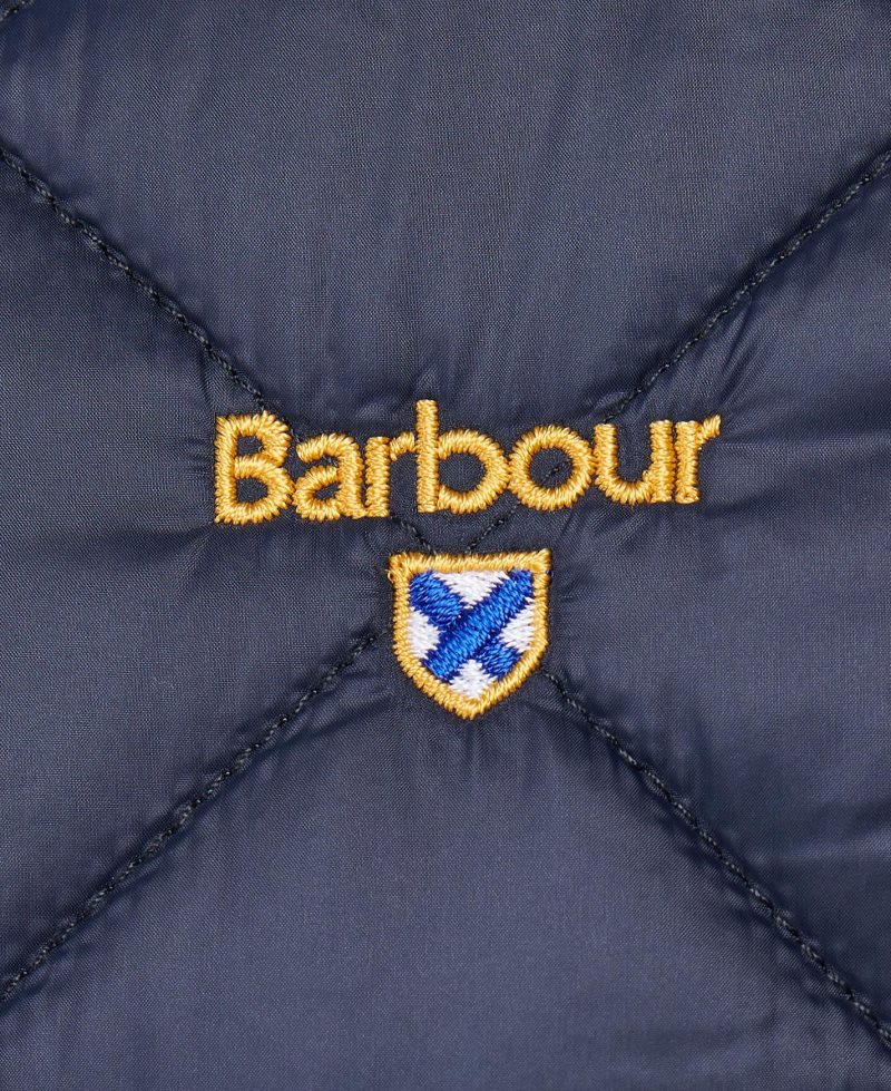 Barbour Tobble Quilted Jacket Navy Ivy | GAF709631