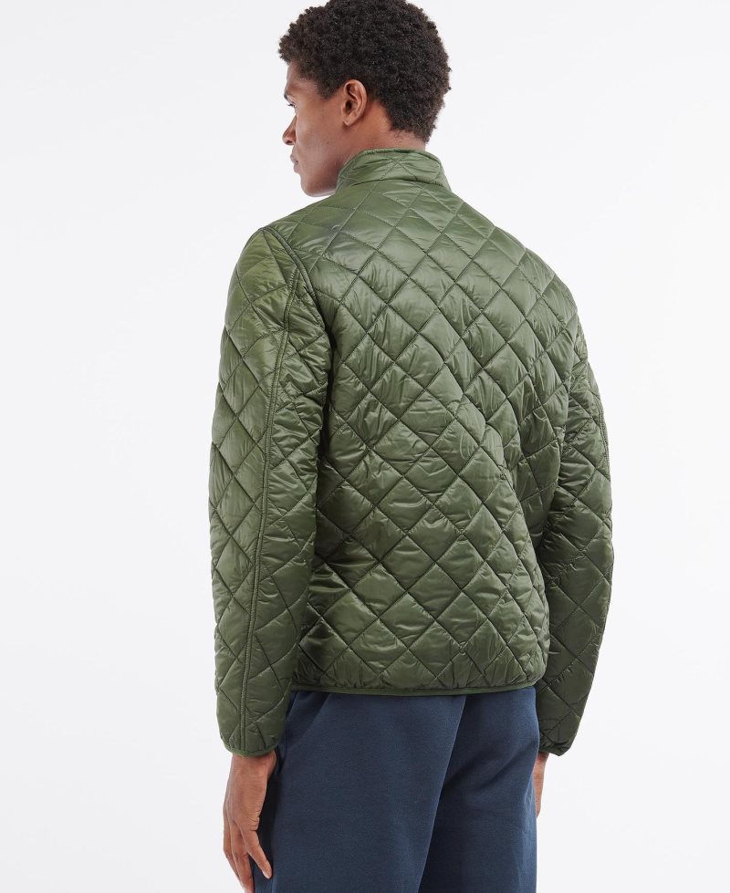 Barbour Tobble Quilted Jacket Navy Ivy | HMB209841