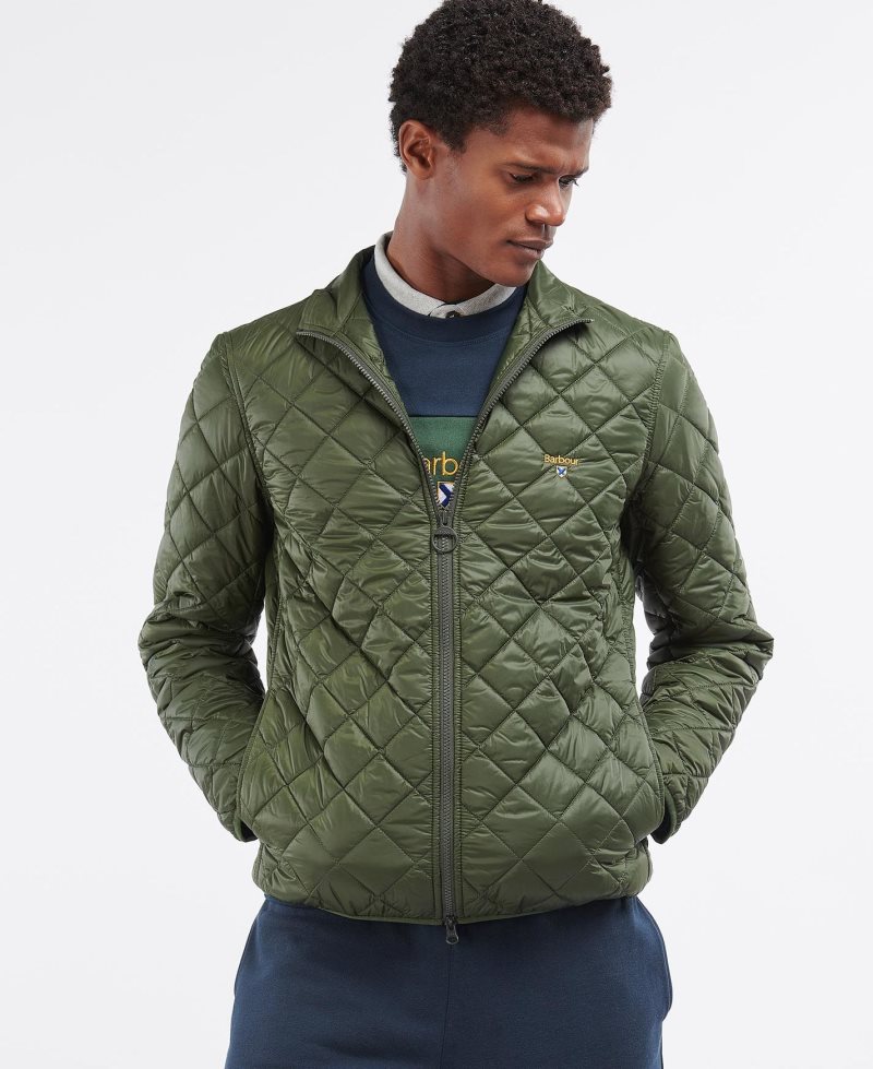 Barbour Tobble Quilted Jacket Navy Ivy | HMB209841