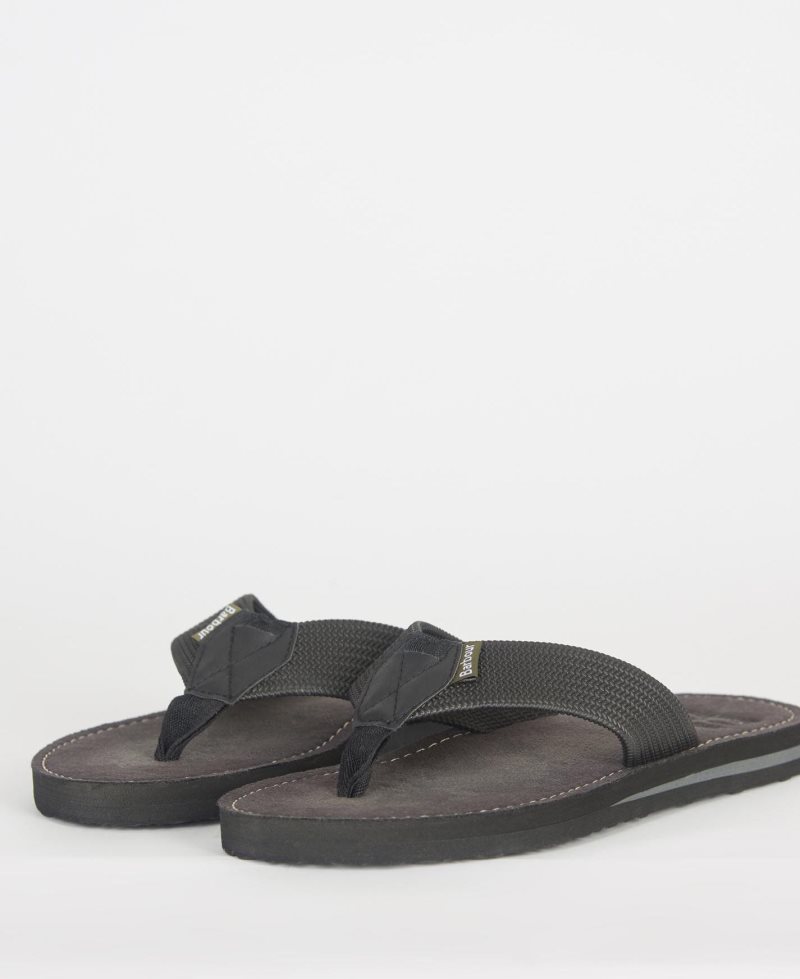 Barbour Toeman Beach Sandals Navy | QTG971605