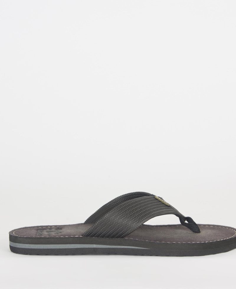 Barbour Toeman Beach Sandals Navy | QTG971605