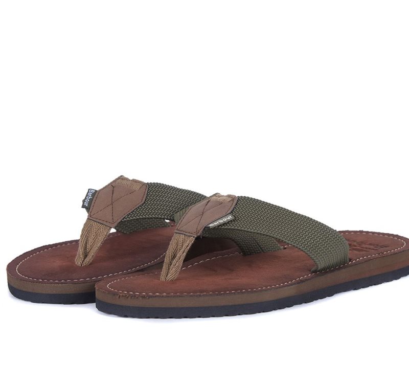 Barbour Toeman Sandals Navy | YNJ183045