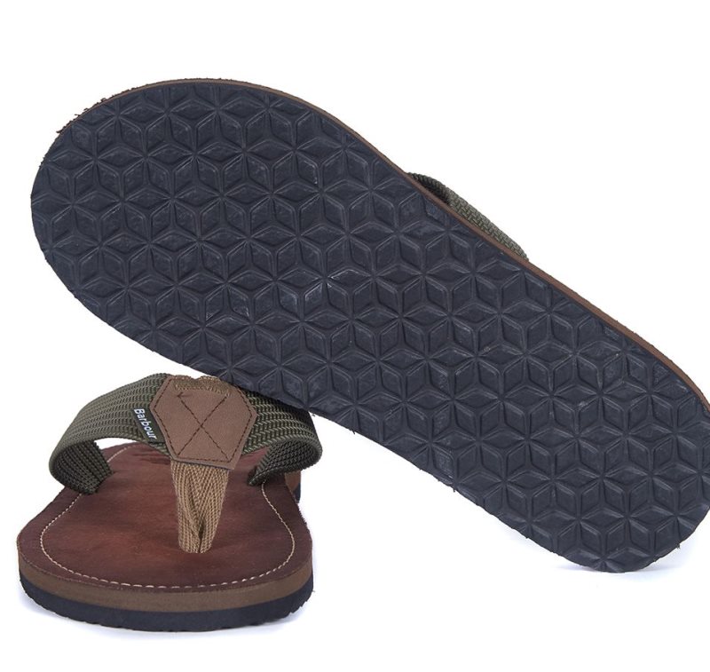 Barbour Toeman Sandals Navy | YNJ183045