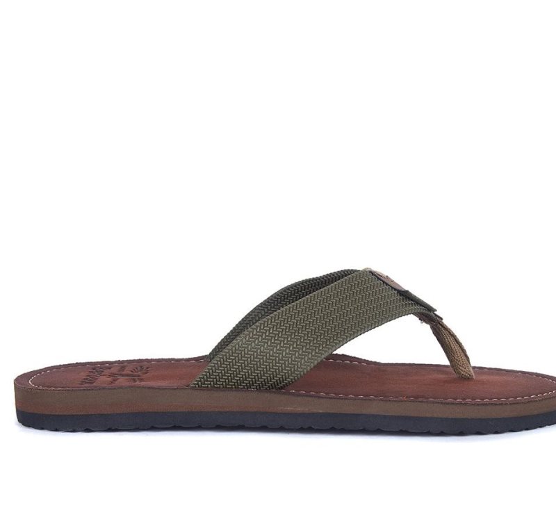 Barbour Toeman Sandals Navy | YNJ183045