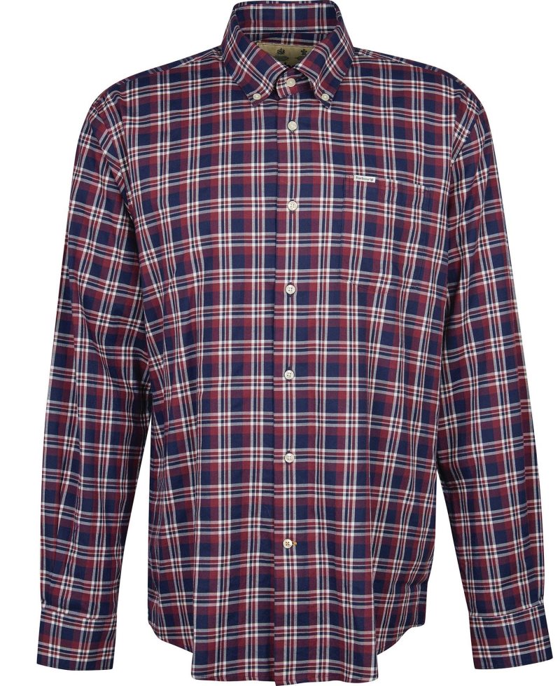 Barbour Turville Regular Fit Shirt Ecru Marl | NPX765493