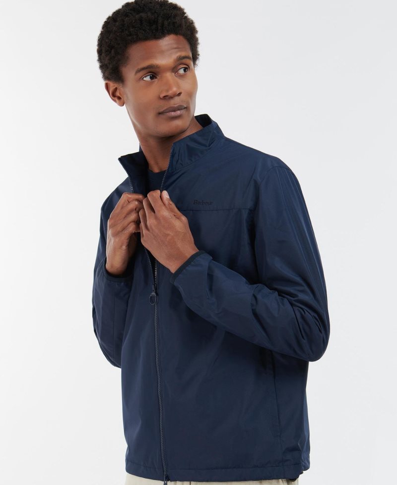 Barbour Unbridge Jacket Navy | OYF407852