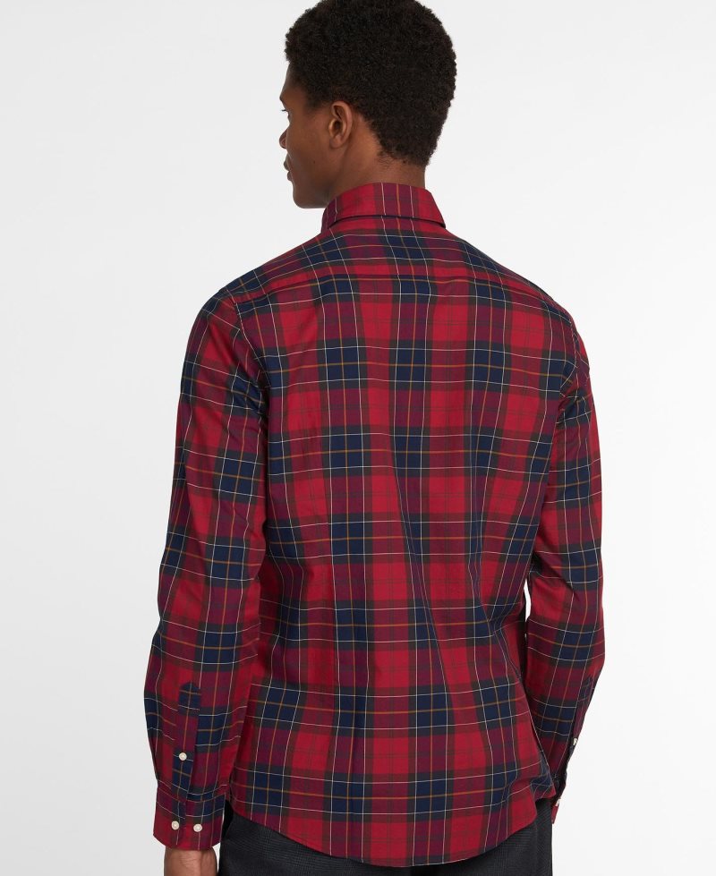 Barbour Wetherham Tailored Shirt Classic Tartan | QFI862143