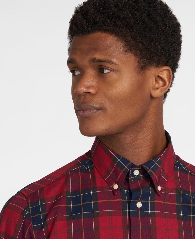 Barbour Wetherham Tailored Shirt Classic Tartan | QFI862143