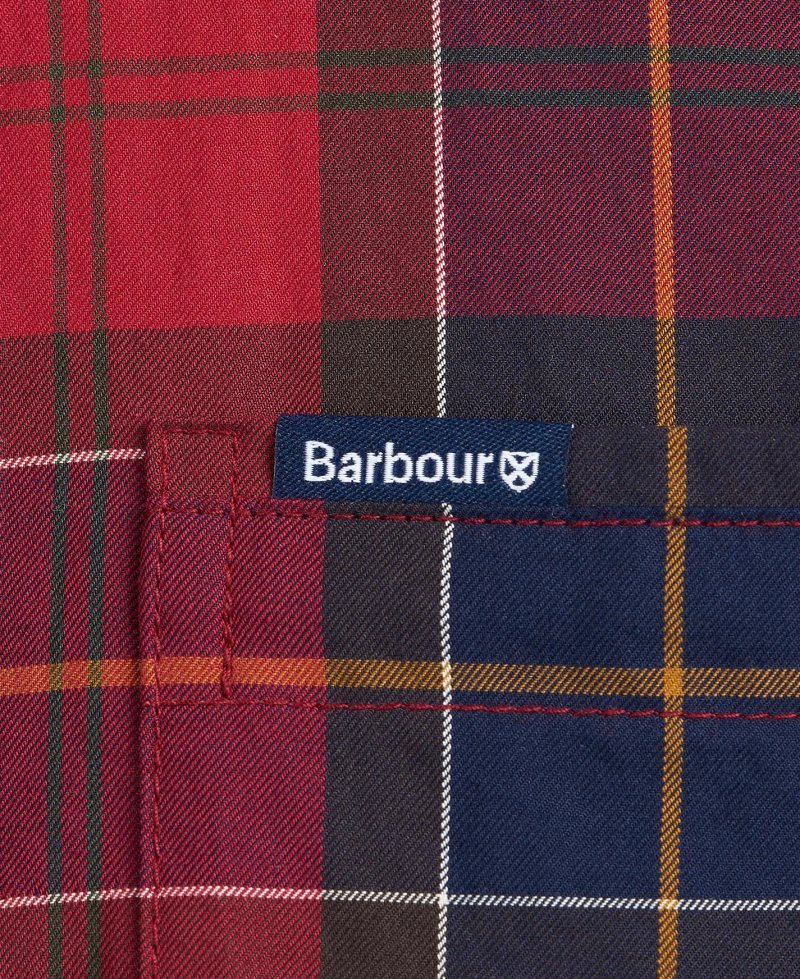 Barbour Wetherham Tailored Shirt Classic Tartan | QFI862143