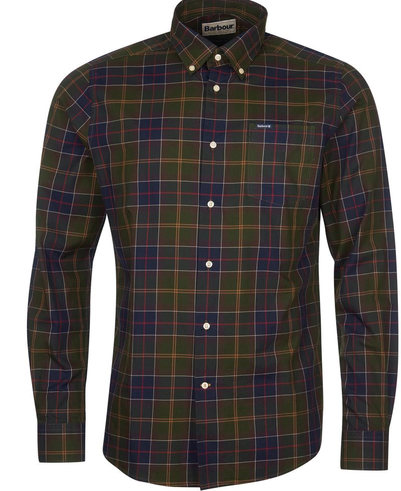 Barbour Wetherham Tailored Shirt Classic Tartan | YQX184706