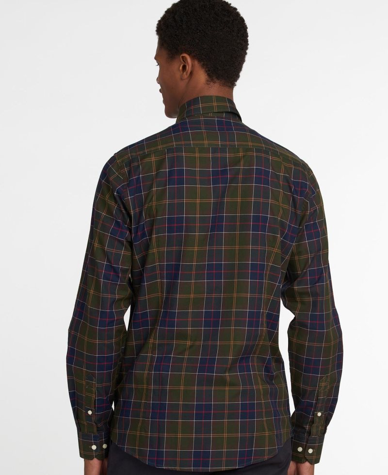 Barbour Wetherham Tailored Shirt Classic Tartan | YQX184706