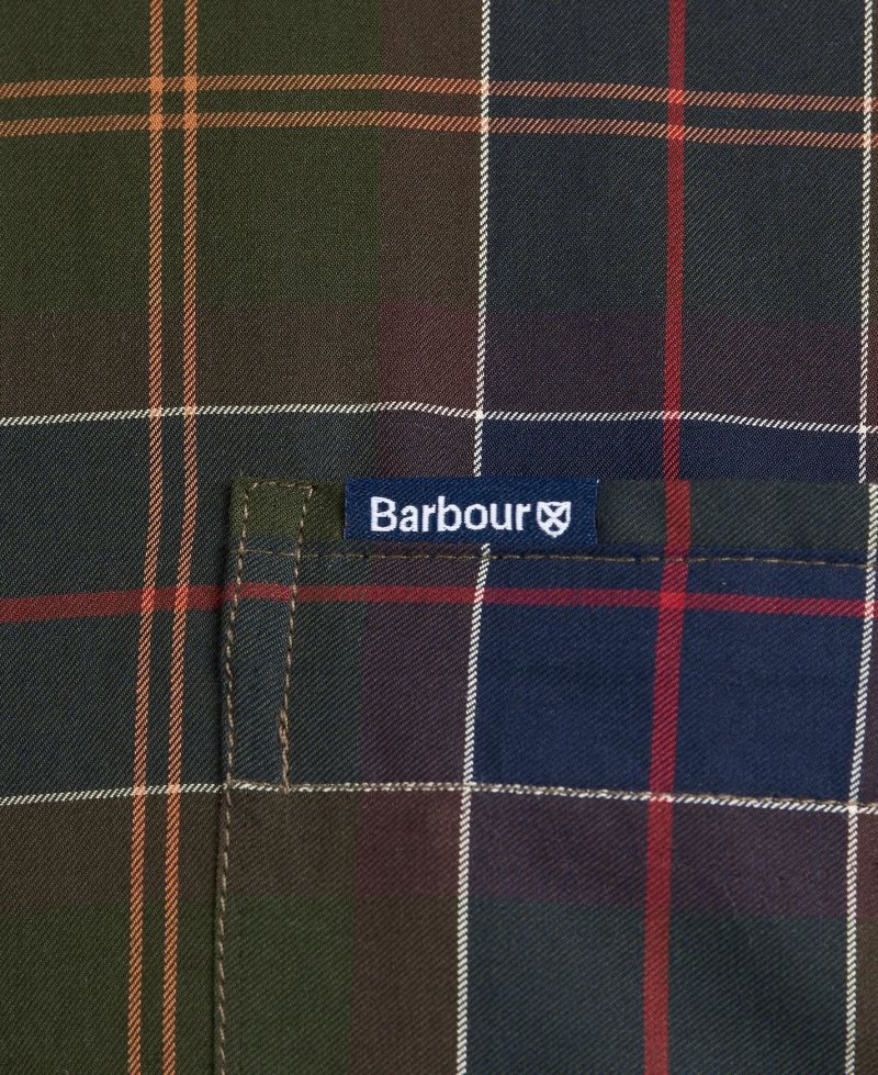 Barbour Wetherham Tailored Shirt Classic Tartan | YQX184706