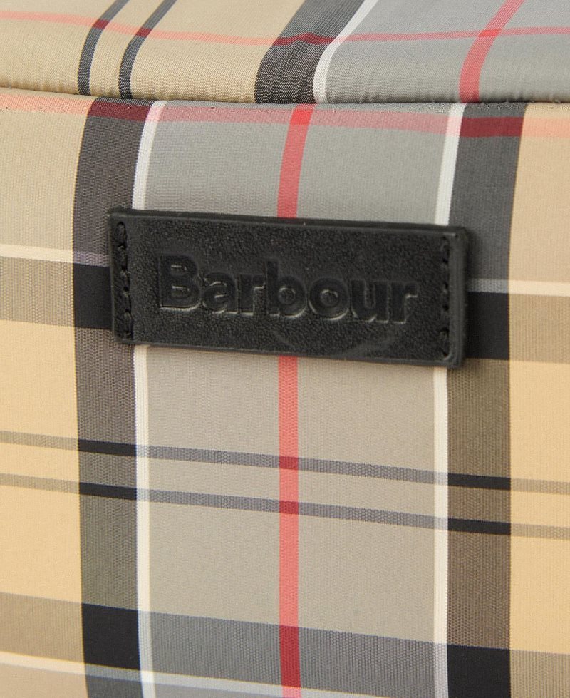 Barbour Wetherham Tartan Washbag Dress Tartan | EXT105632