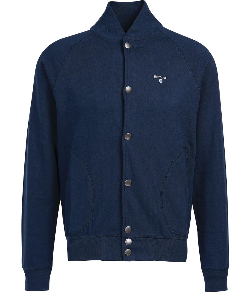 Barbour Whitewell Button Thru Navy | LEB791345