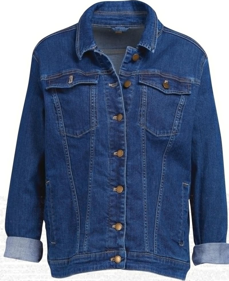 Barbour Willowherb Denim Jacket Mid Wash | PED872403