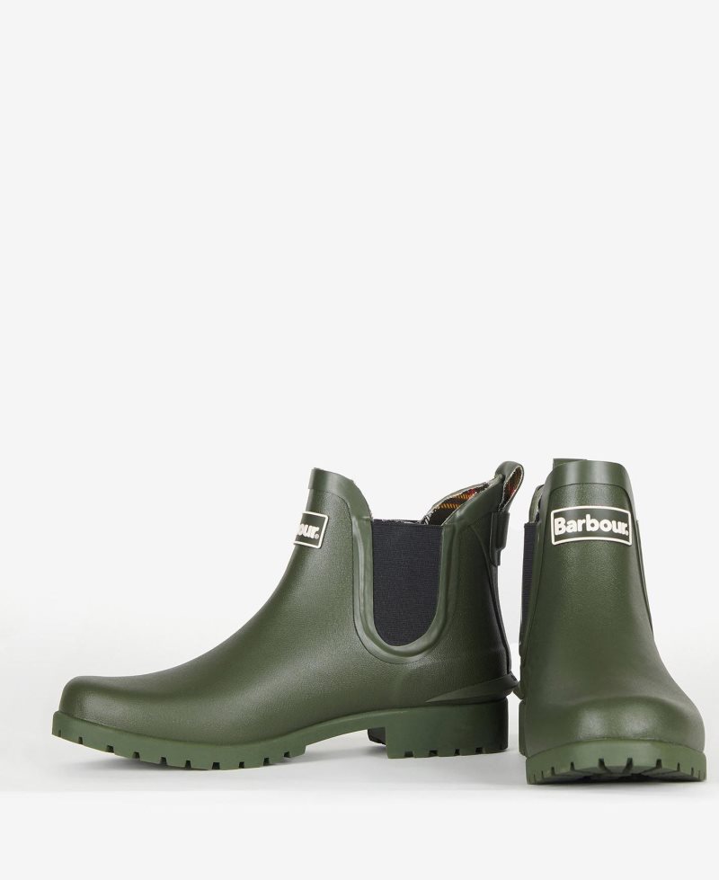 Barbour Wilton Wellingtons Red | IZW682135