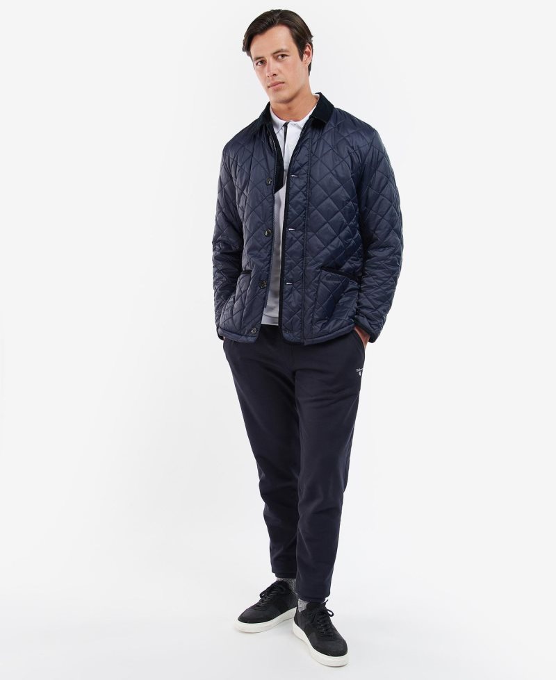 Barbour Winter Liddesdale Quilted Jacket Black | ORG581304