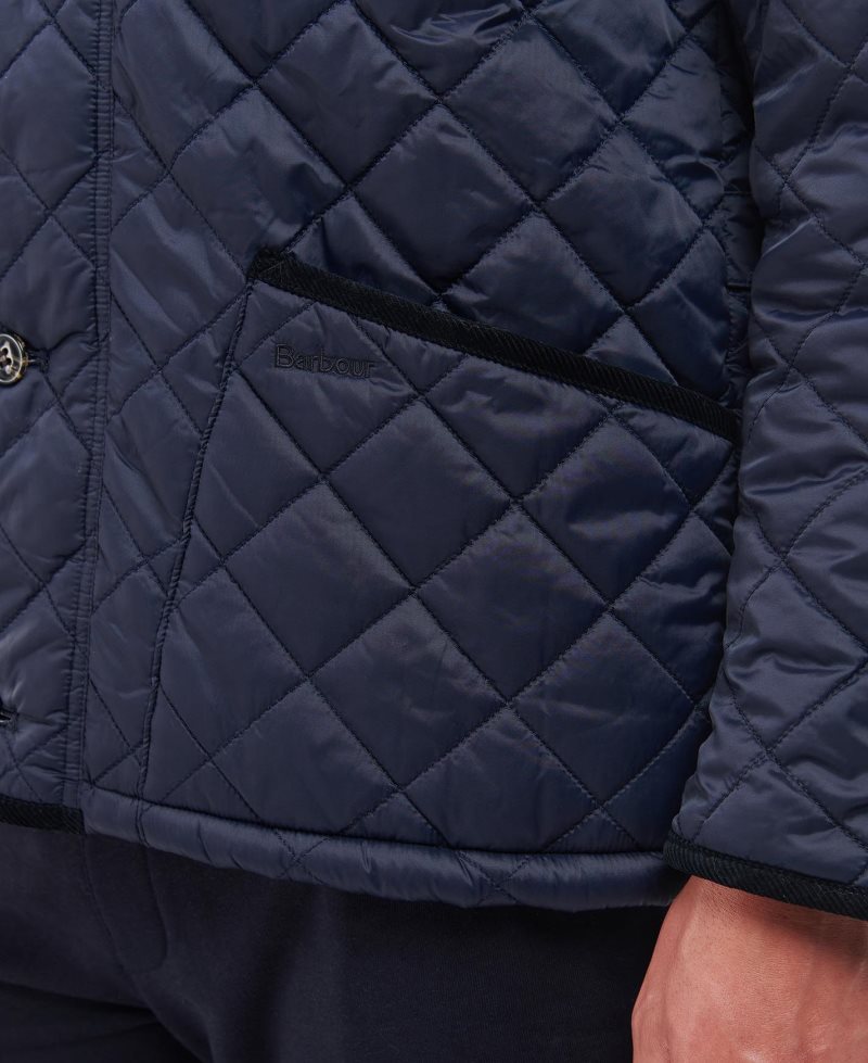 Barbour Winter Liddesdale Quilted Jacket Black | ORG581304